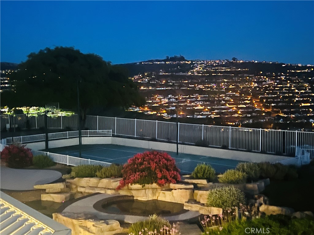 City Lights view over your private sports court. - 2001 Via Aguila, San Clemente CA 92673 - photo 12