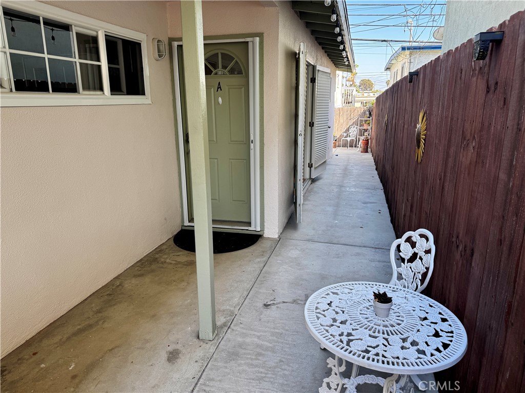 Outside sitting area. - 209 Avenida Serra A, San Clemente CA 92672 - photo 36