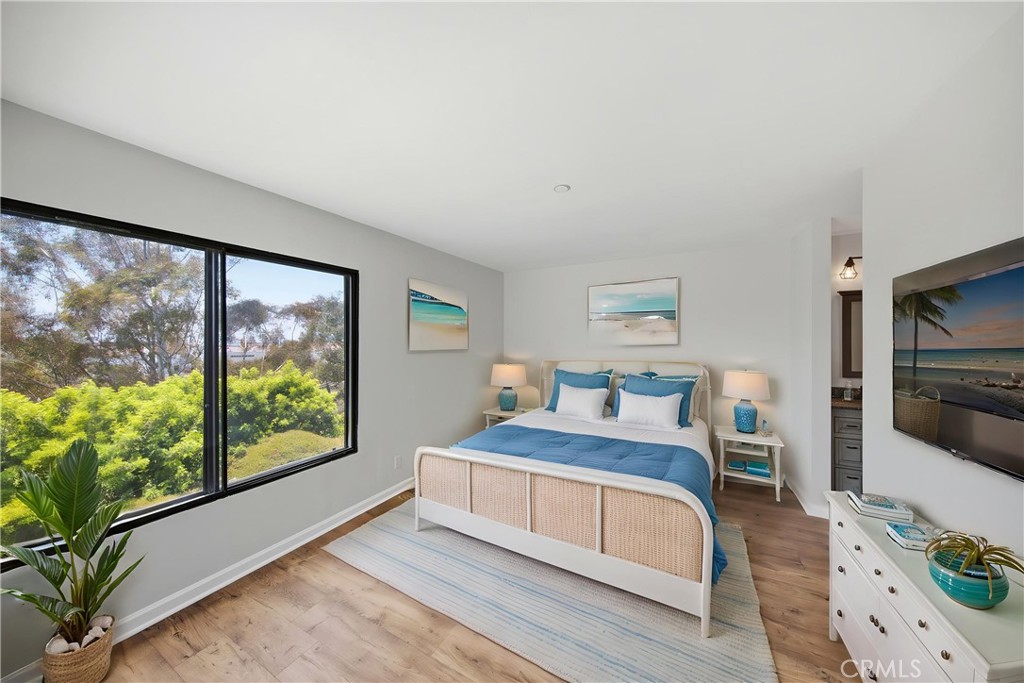 Primary Bedroom virtually staged - 2147 Calle Ola Verde, San Clemente CA 92673 - photo 7