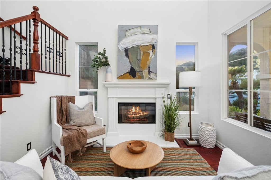 Cozy fireplace - 23 Via Cristobal, San Clemente CA 92673 - photo 10