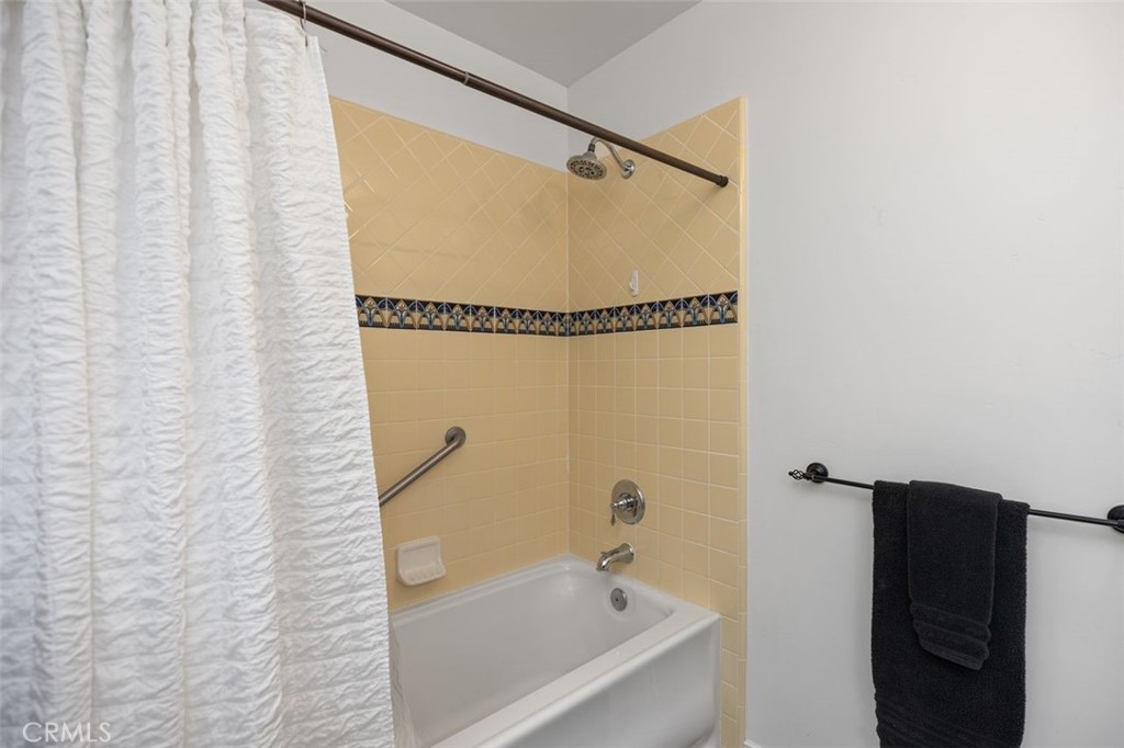 Updated bathroom with Spanish tiles. - 240 Avenida Rosa B, San Clemente CA 92672 - photo 25