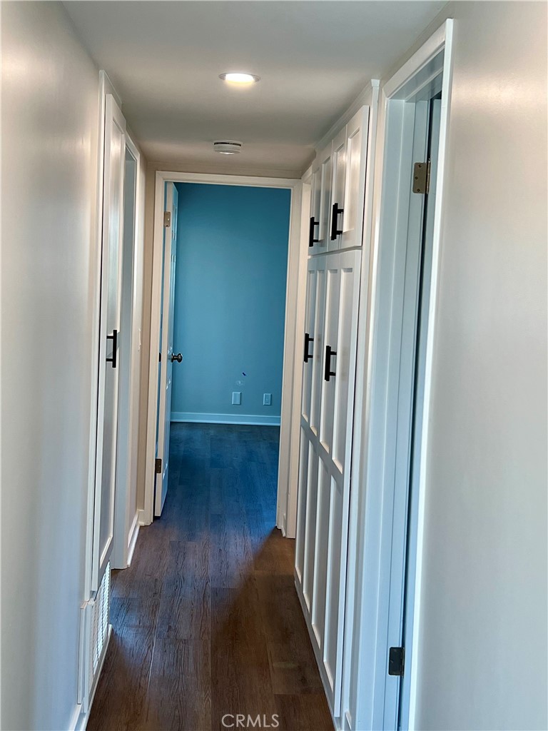 Hallway with storage - 240 W El Portal B, San Clemente CA 92672 - photo 10