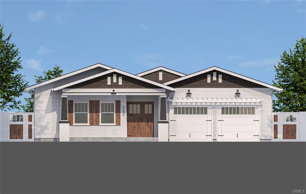 Architectural rendering of 2600sq.ft. home - 263 Via Ballena, San Clemente CA 92672 - photo 1