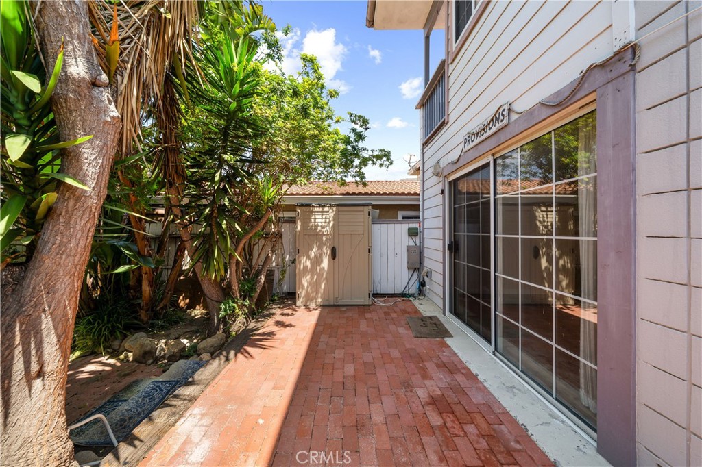 Patio/Deck for downstairs unit - 2707 S El Camino Real, San Clemente CA 92672 - photo 21