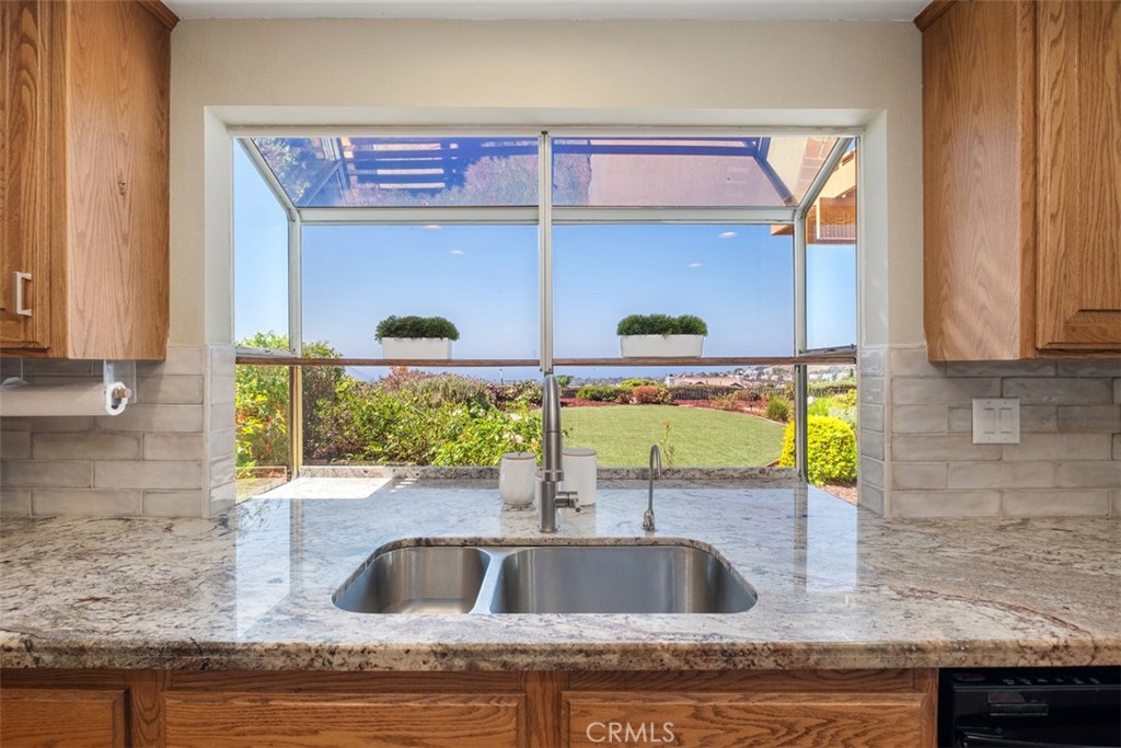 Ocean view from kitchen - 2850 Calle Esteban, San Clemente CA 92673 - photo 15
