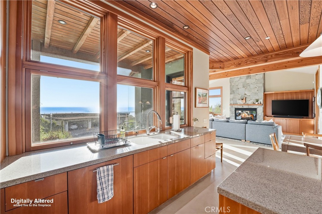 Kitchen flows seamlessly into Living Room. Great gathering space! - 329 Boca Del Canon, San Clemente CA 92672 - photo 15