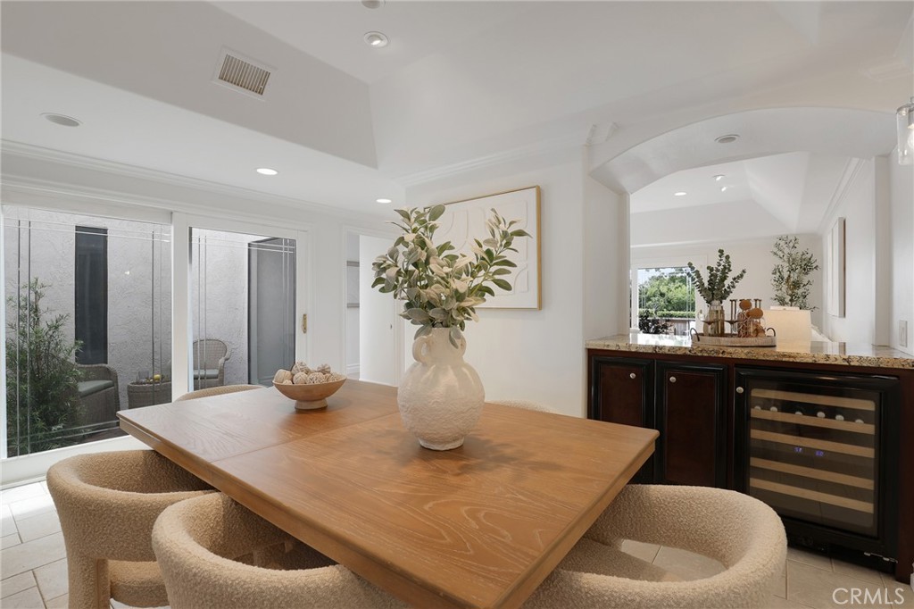 Dining Room features High Ceilings, Recessed Lights and an open atrium at the dining room - 3396 Paseo Halcon, San Clemente CA 92672 - photo 12