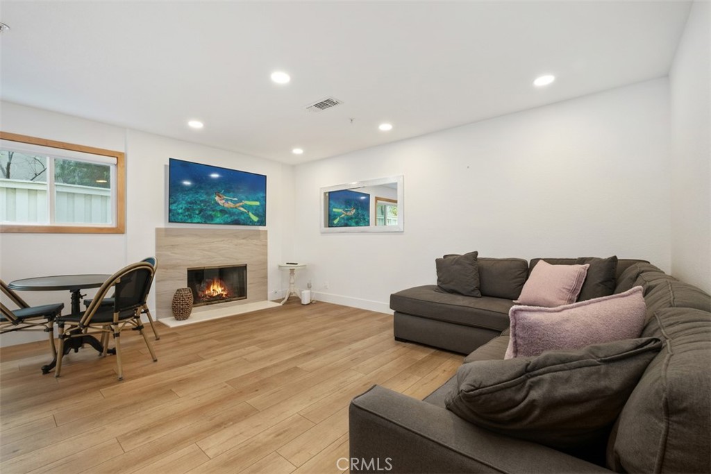 Family room with fireplace - 40 Camino Katia, San Clemente CA 92672 - photo 20