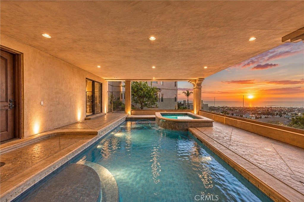 Covered Swimming Pool & Spa with Spectacular Ocean Sunset Views - 41 Marbella, San Clemente CA 92673 - photo 2