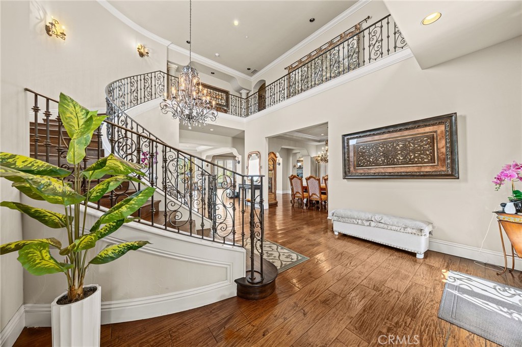 Sweeping handcrafted iron staircase - 41 Marbella, San Clemente CA 92673 - photo 3