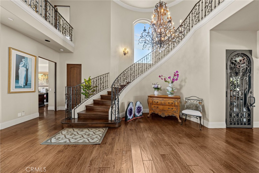 Walnut Flooring throughout the main and - 41 Marbella, San Clemente CA 92673 - photo 5