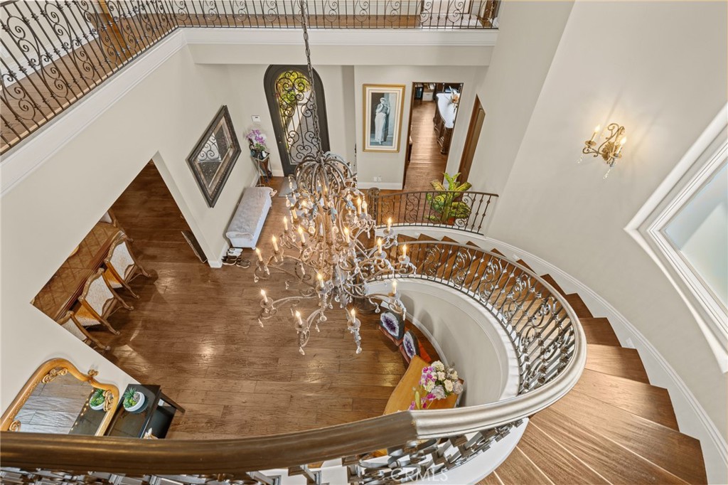 Grand Foyer - Upper level View - 41 Marbella, San Clemente CA 92673 - photo 20