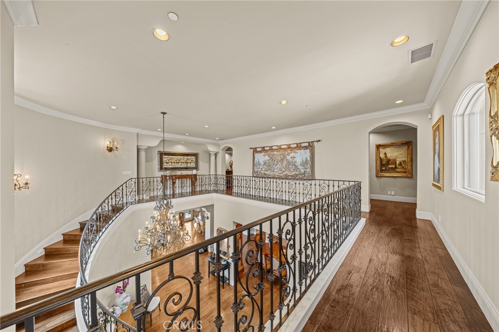 Upper-Level Gallery Overlooking Grand Foyer - 41 Marbella, San Clemente CA 92673 - photo 21