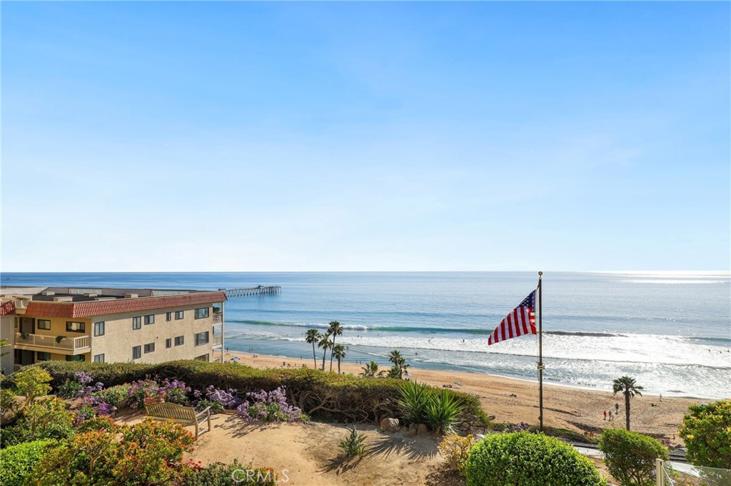 view looking straight out from balcony. San Clemente pier - 410 Corto Lane E, San Clemente CA 92672 - photo 29