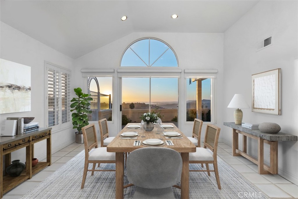 Formal Dining Room Virtually Staged Image - 48 Santa Clara, San Clemente CA 92672 - photo 9