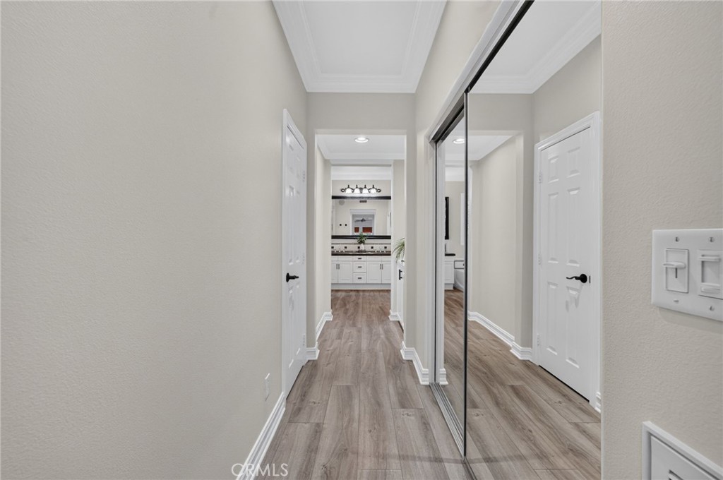 Downstairs Primary Suite Hallway - 50 Paseo Verde, San Clemente CA 92673 - photo 21