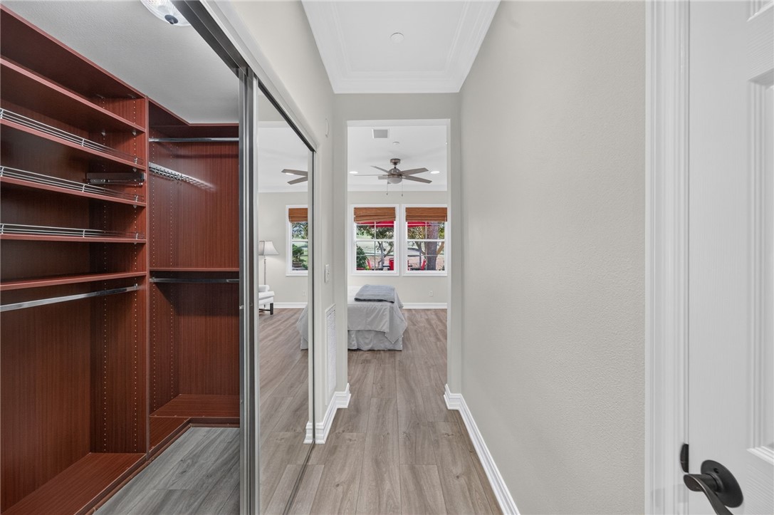 Downstairs Primary Suite Built-in Closet - 50 Paseo Verde, San Clemente CA 92673 - photo 23