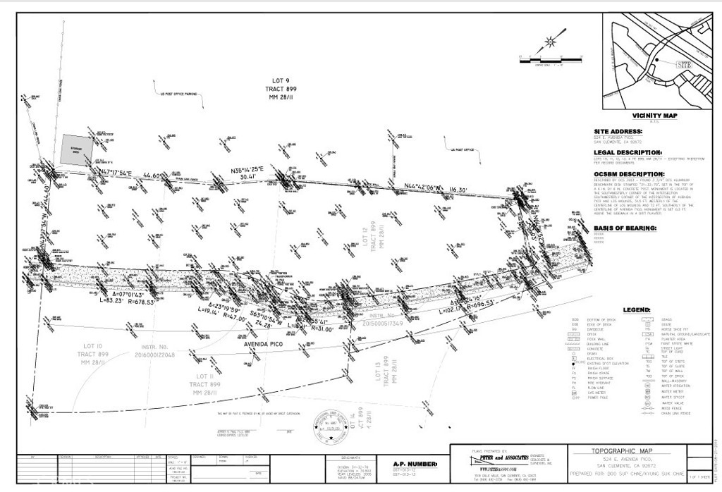 TOPO map - 524 E Avenida Pico, San Clemente CA 92672 - photo 15
