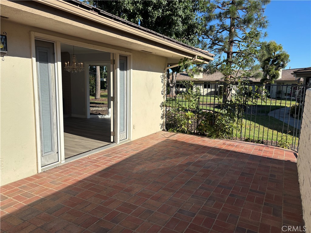Patio off the kitchen and family room - 27111 Capote De Paseo C, San Juan Capistrano CA 92675 - photo 9