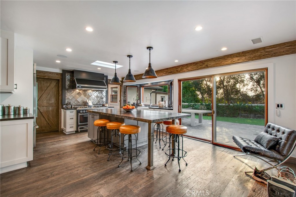 Spacious kitchen has huge side patio with amazing views - 27151 Mission Hills Drive, San Juan Capistrano CA 92675 - photo 7