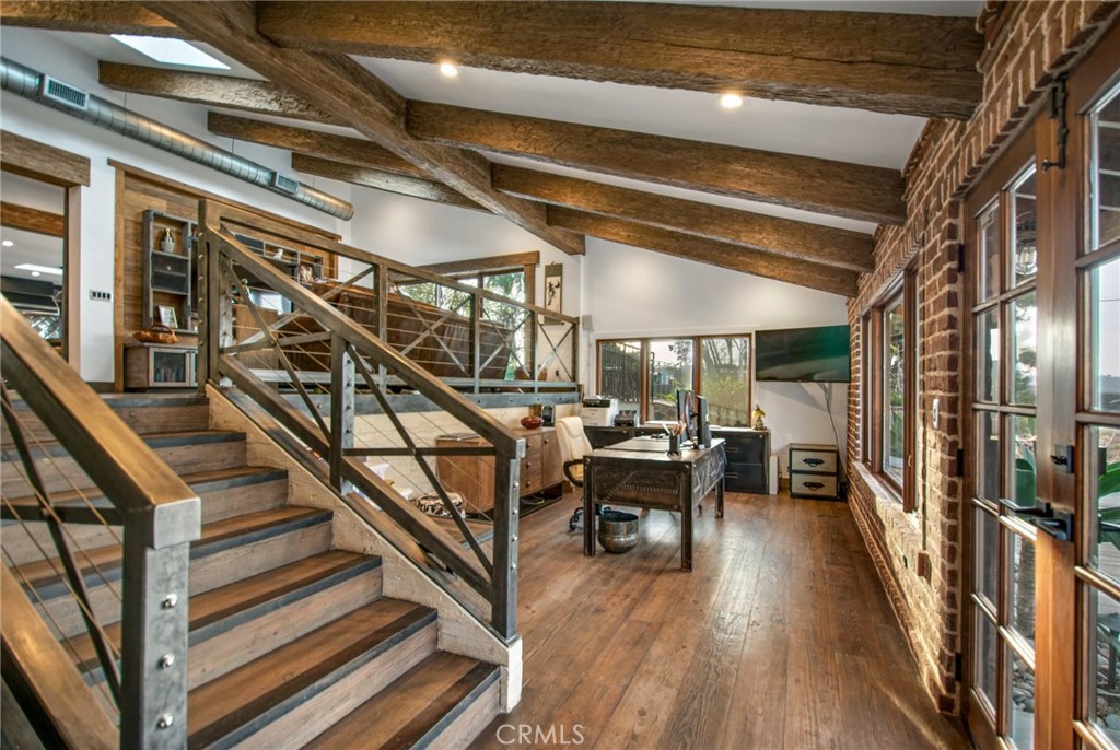 Office space with views overlooking the horses below - 27151 Mission Hills Drive, San Juan Capistrano CA 92675 - photo 15