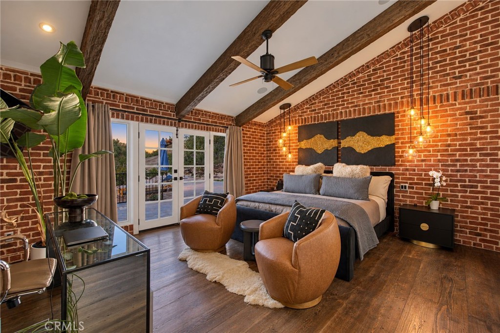 Primary Suite and double french doors to private patio - 27151 Mission Hills Drive, San Juan Capistrano CA 92675 - photo 20