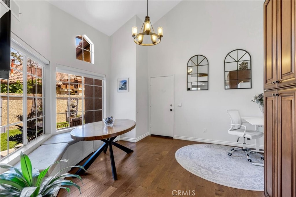 The nook area offers flexibility for dining, family room or home office with direct access from the garage. - 27355 Paseo Laguna, San Juan Capistrano CA 92675 - photo 16