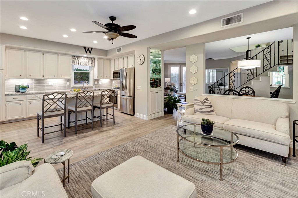 Family Room looking back into living/dining space - 27941 Via De Costa, San Juan Capistrano CA 92675 - photo 14