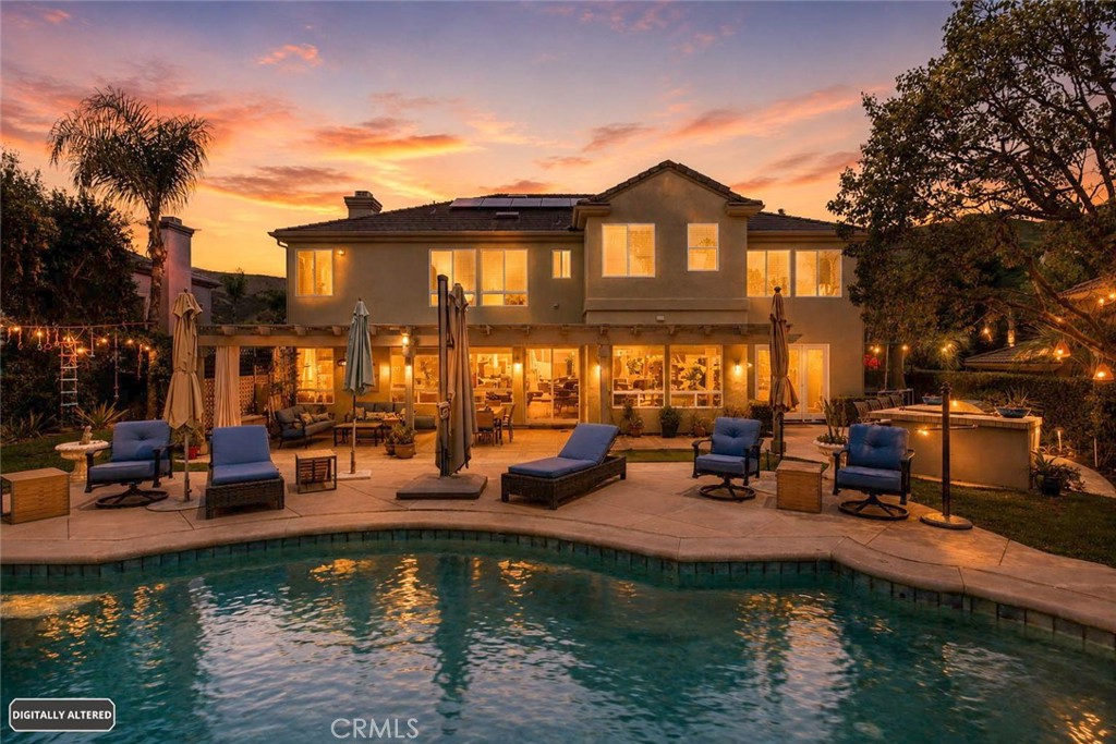 Backyard oasis with pool, spa, BBQ, covered patio, pergola and more - 28382 Calle Pinon, San Juan Capistrano CA 92675 - photo 75