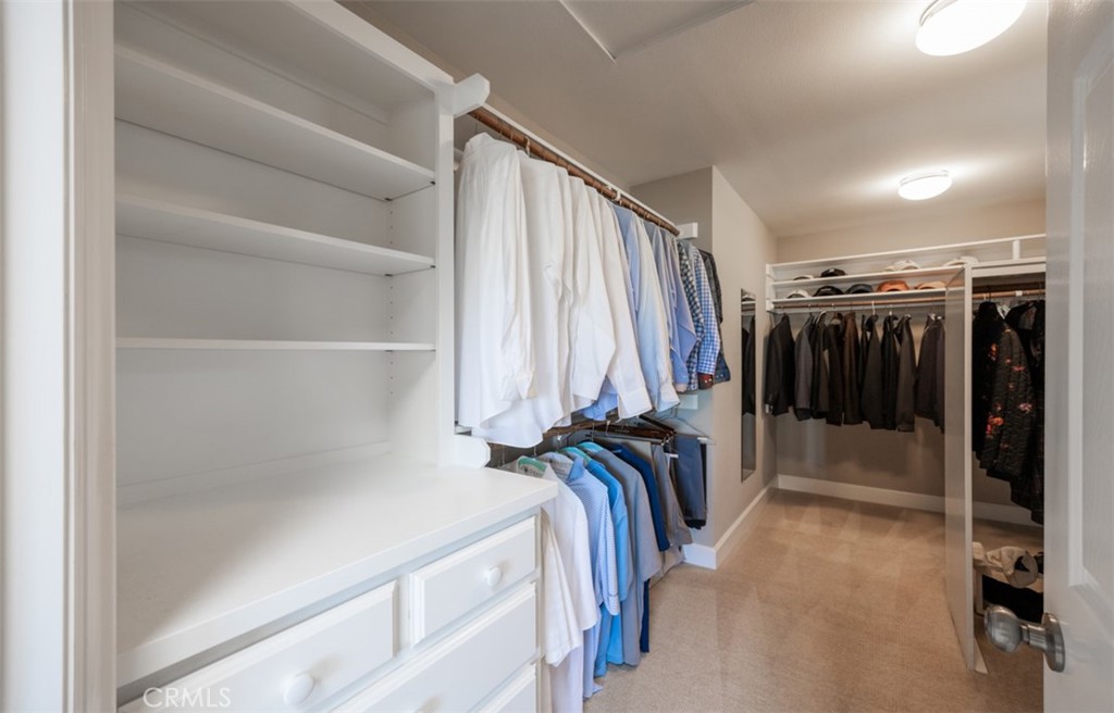 Large walkin primary closet - 29902 Hillside Terrace, San Juan Capistrano CA 92675 - photo 30