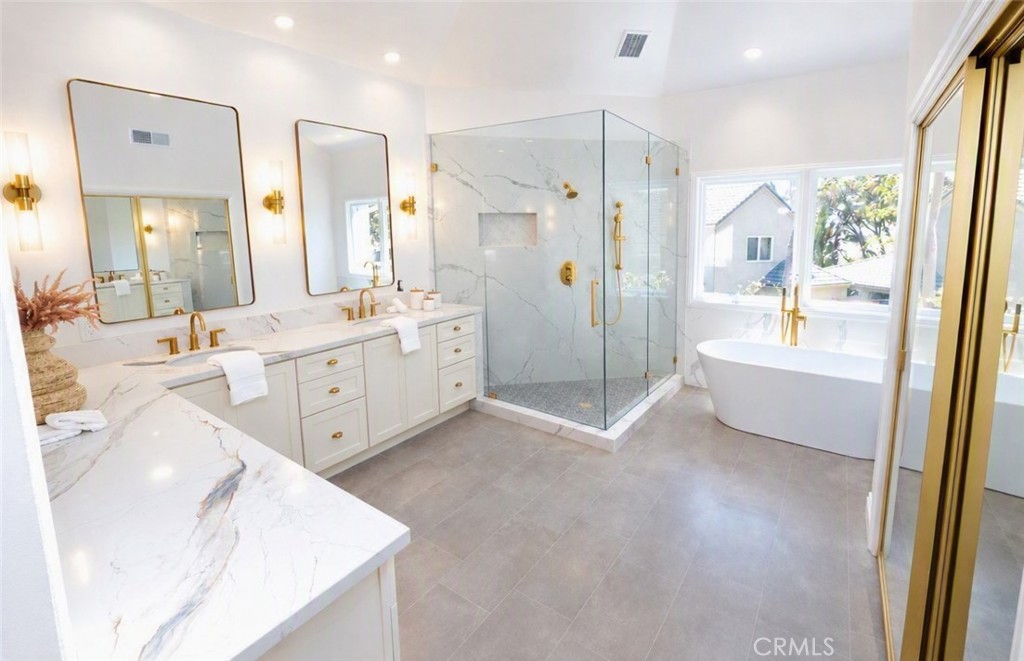 Primary Bathroom Virtually Staged - 29991 Saddleridge, San Juan Capistrano CA 92675 - photo 22
