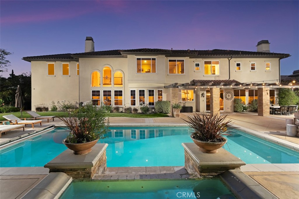 Large pool with electronic cover - 31201 Old San Juan Road, San Juan Capistrano CA 92675 - photo 3