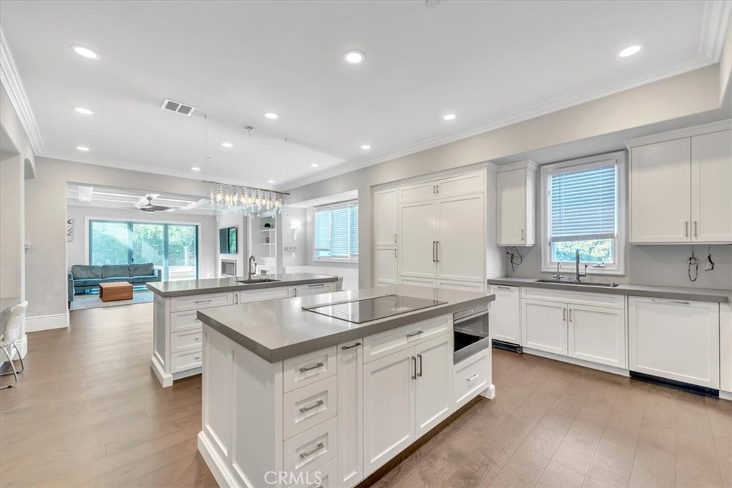 Fabulous Chef's kitchen with Double Island and Top of the Line Appliances * Induction Cooktop and Microwave - 31378 Juliana Farms Road, San Juan Capistrano CA 92675 - photo 11