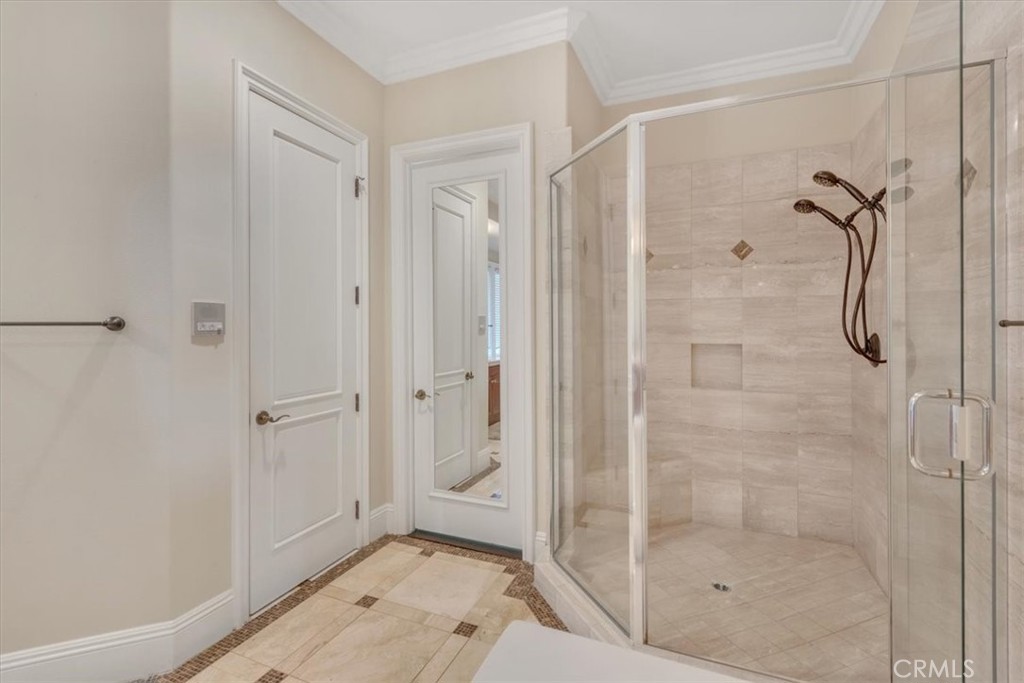 Primary bath shower - 31378 Juliana Farms Road, San Juan Capistrano CA 92675 - photo 34
