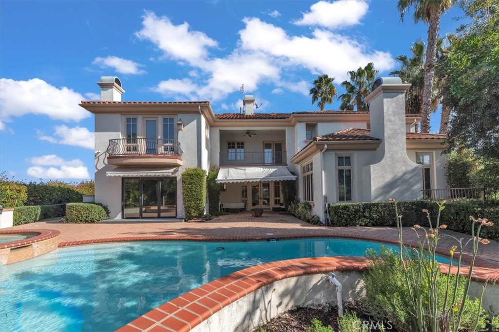 View over the pool to home. Ideal for private relaxing or entertaining - 31378 Juliana Farms Road, San Juan Capistrano CA 92675 - photo 50
