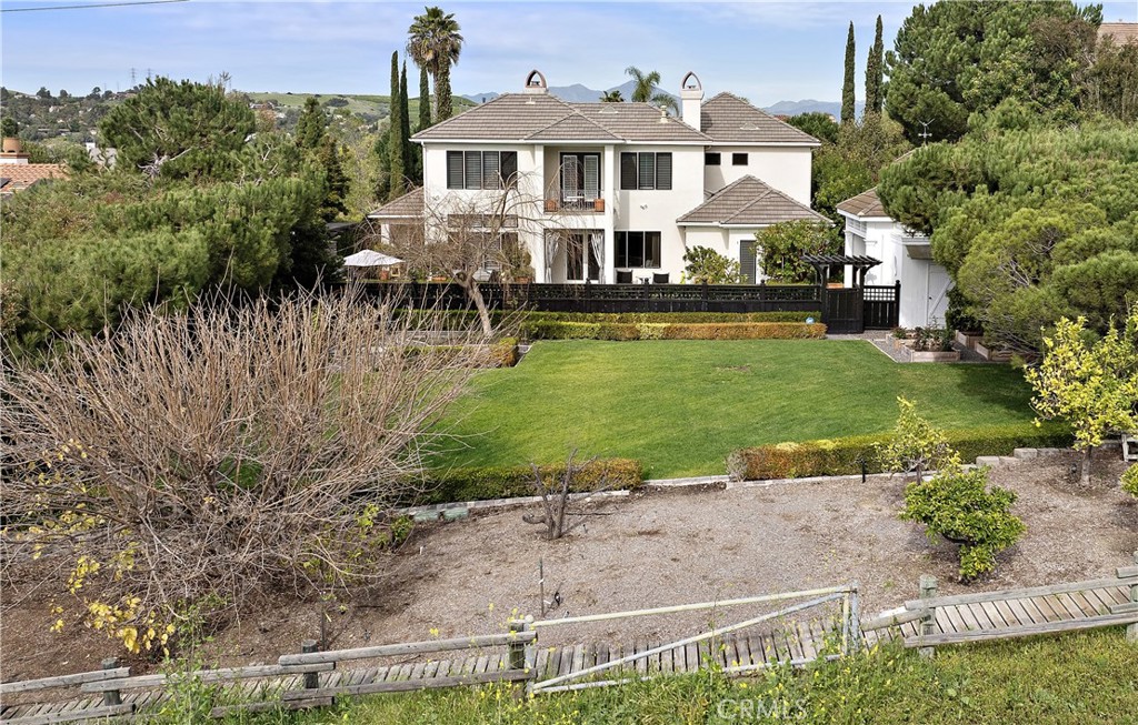 View of back of home from equestrian trail - 31445 Juliana Farms Road, San Juan Capistrano CA 92675 - photo 52