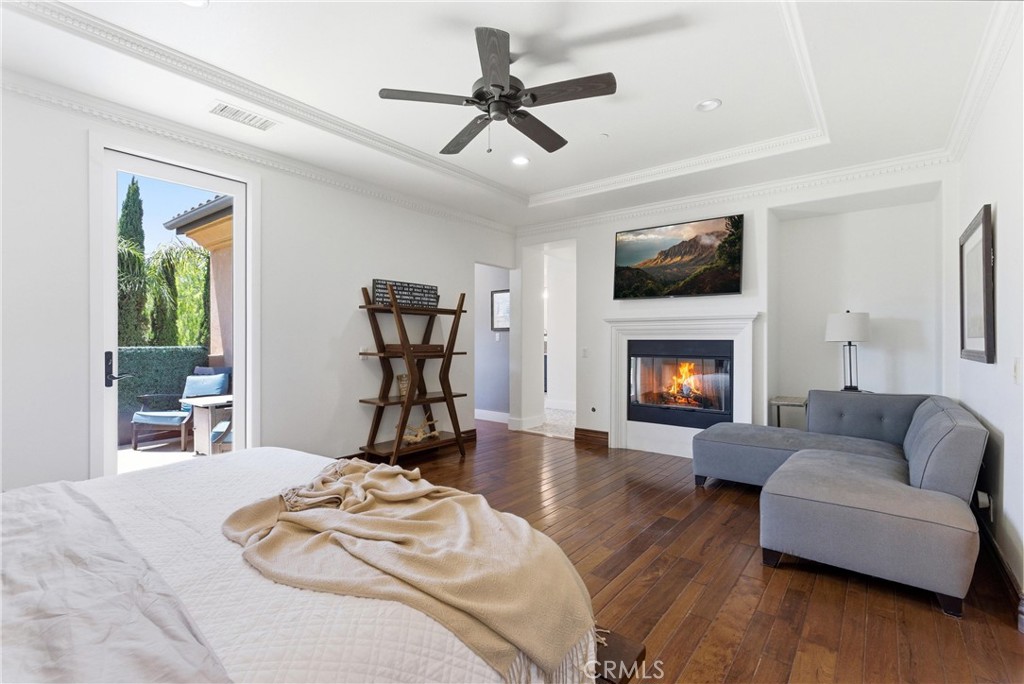 Private primary balcony offers a peaceful outdoor escape surrounded by mature landscaping and scenic hillside backdrops. - 31491 Carril De Maderas, San Juan Capistrano CA 92675 - photo 41