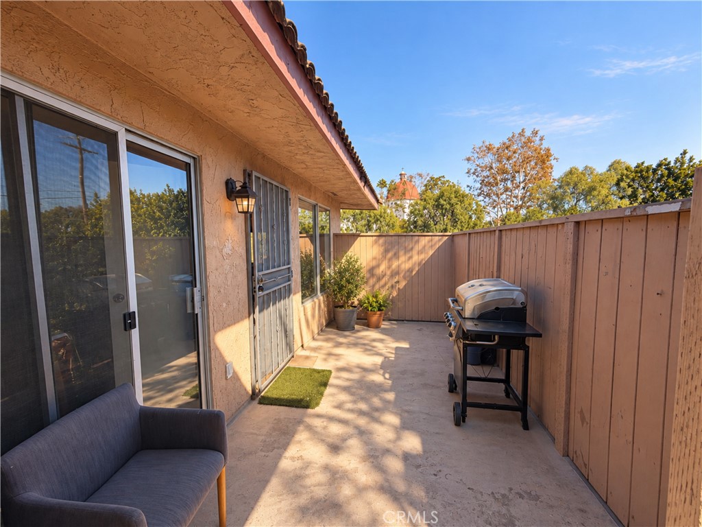 Private Patio, digitally enhanced removed clutter - 31608 Los Rios, San Juan Capistrano CA 92675 - photo 12
