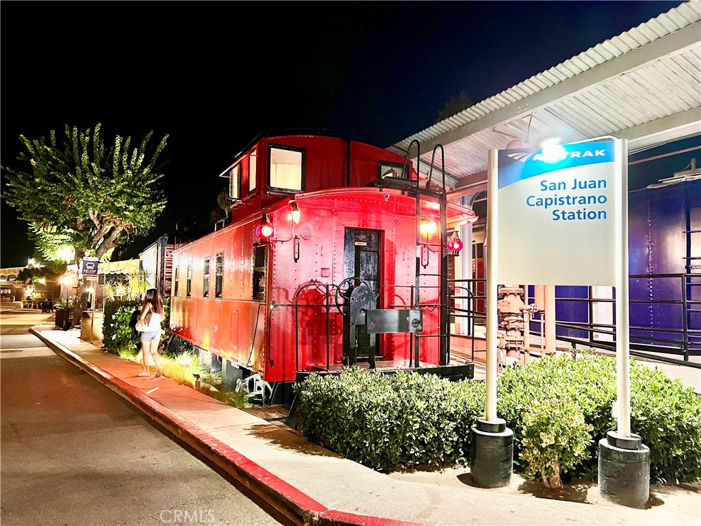 Dine is an actual train at The Station a very lively restaurant bar live music venue. - 31641 Peppertree Bend, San Juan Capistrano CA 92675 - photo 25
