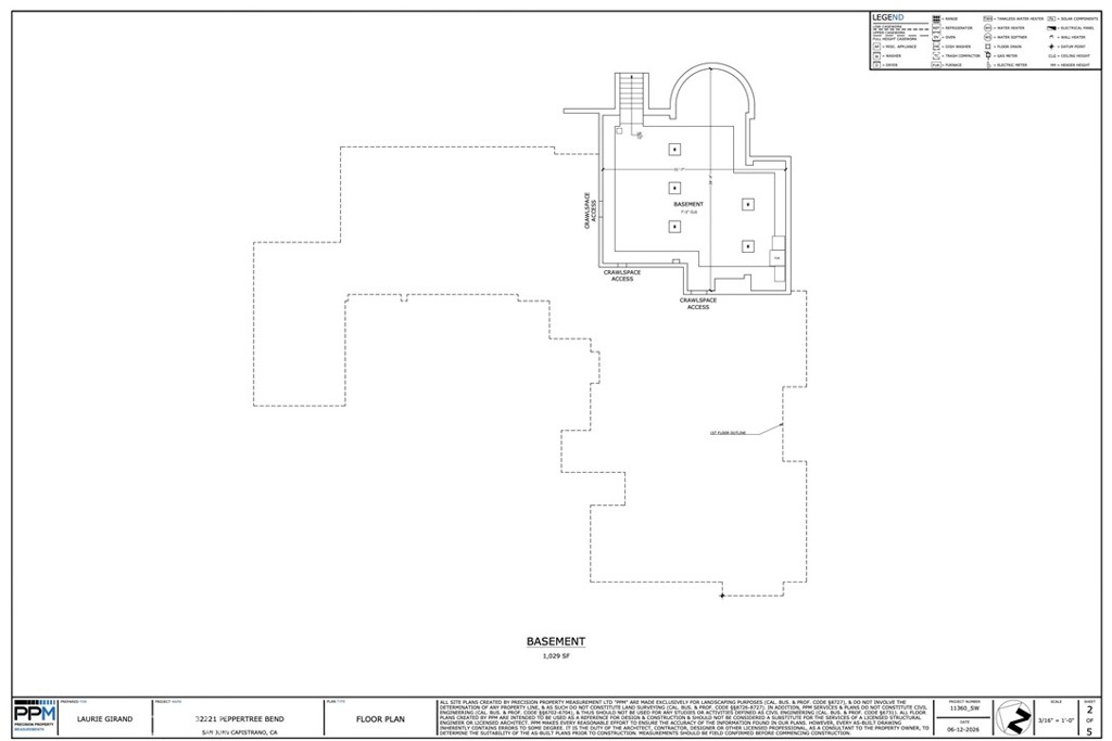 Basement level floor plan - 32221 Peppertree bend, San Juan Capistrano CA 92675 - photo 71