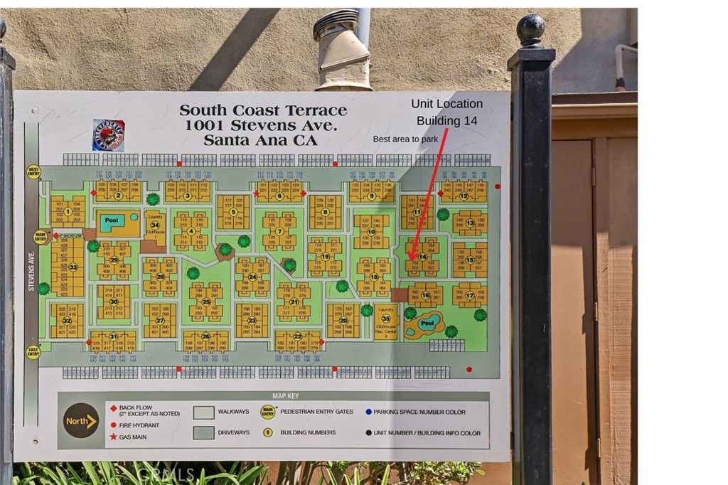 Building 14 is unit 152 location - 1001 W Stevens, Santa Ana CA 92707 - photo 19