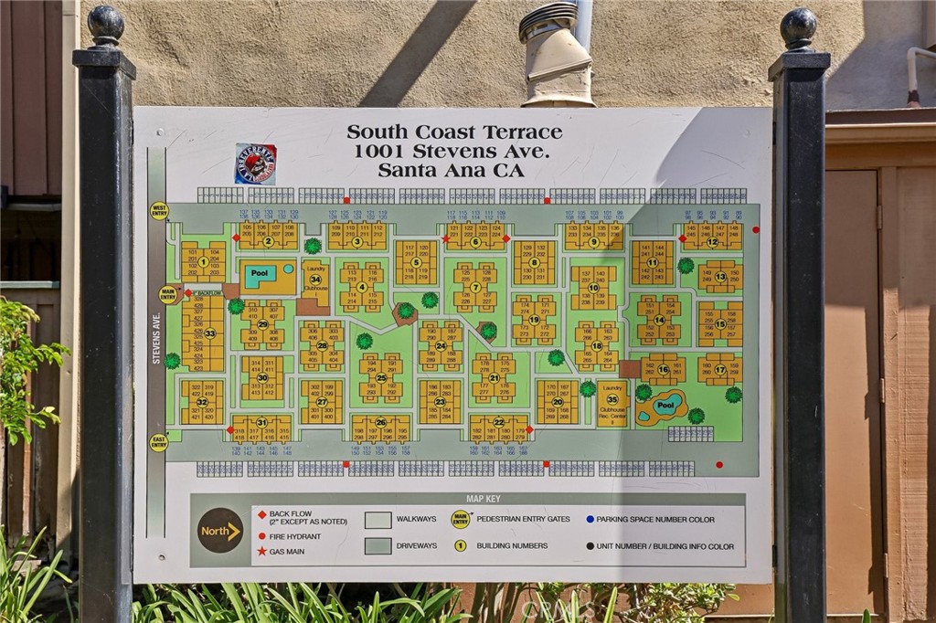 Map of Community - 1001 W Stevens, Santa Ana CA 92707 - photo 45