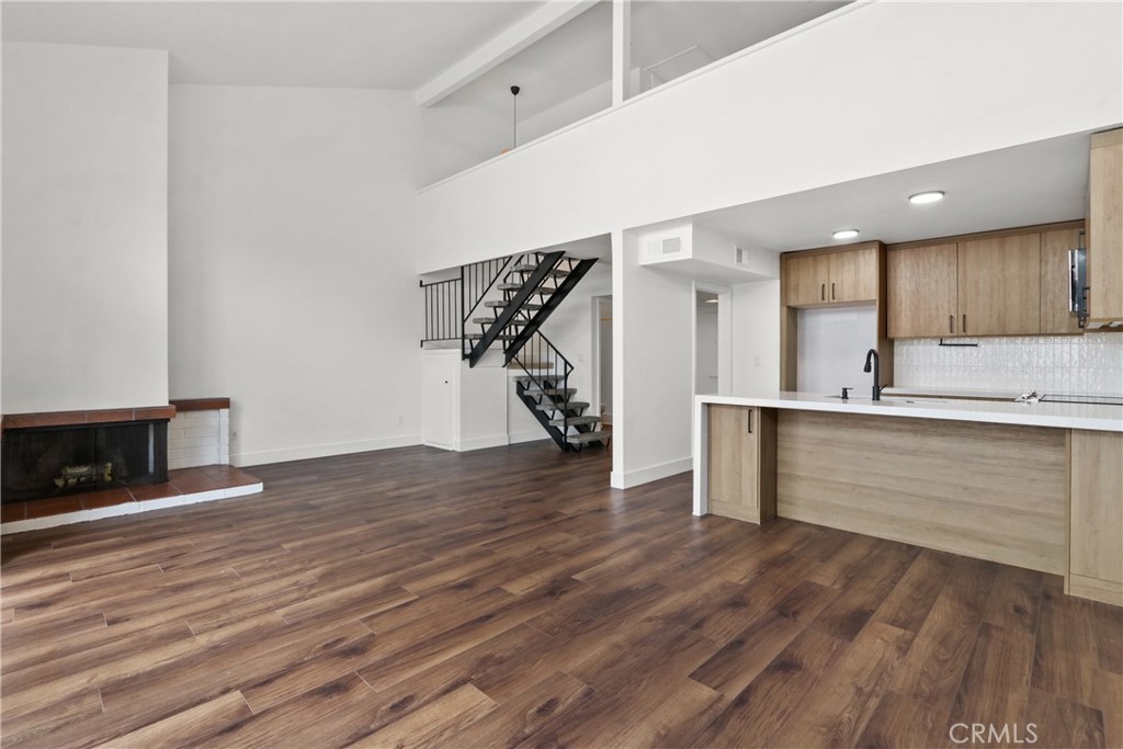 open concept living and kitchen - 1404 N Tustin P-3, Santa Ana CA 92705 - photo 7
