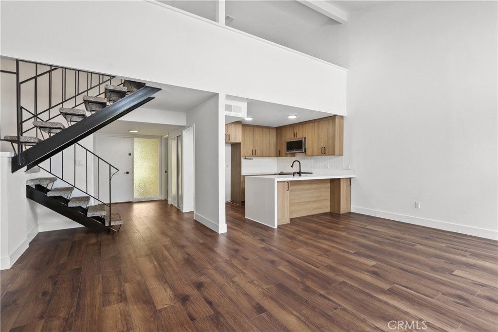 open concept living and kitchen - 1404 N Tustin P-3, Santa Ana CA 92705 - photo 8