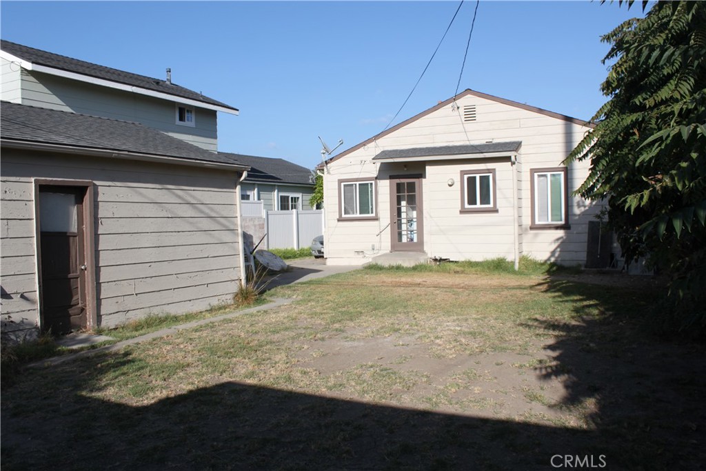 Backyard facing front House - 1920 S Parton Street, Santa Ana CA 92707 - photo 9
