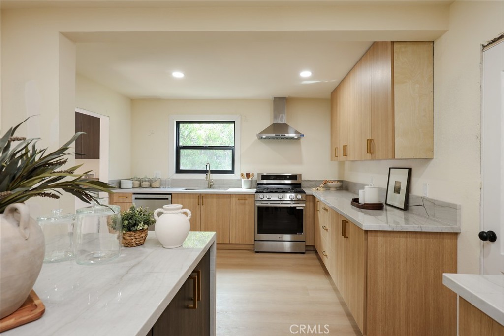 Kitchen - 2409 N Hesperian Street, Santa Ana CA 92706 - photo 1
