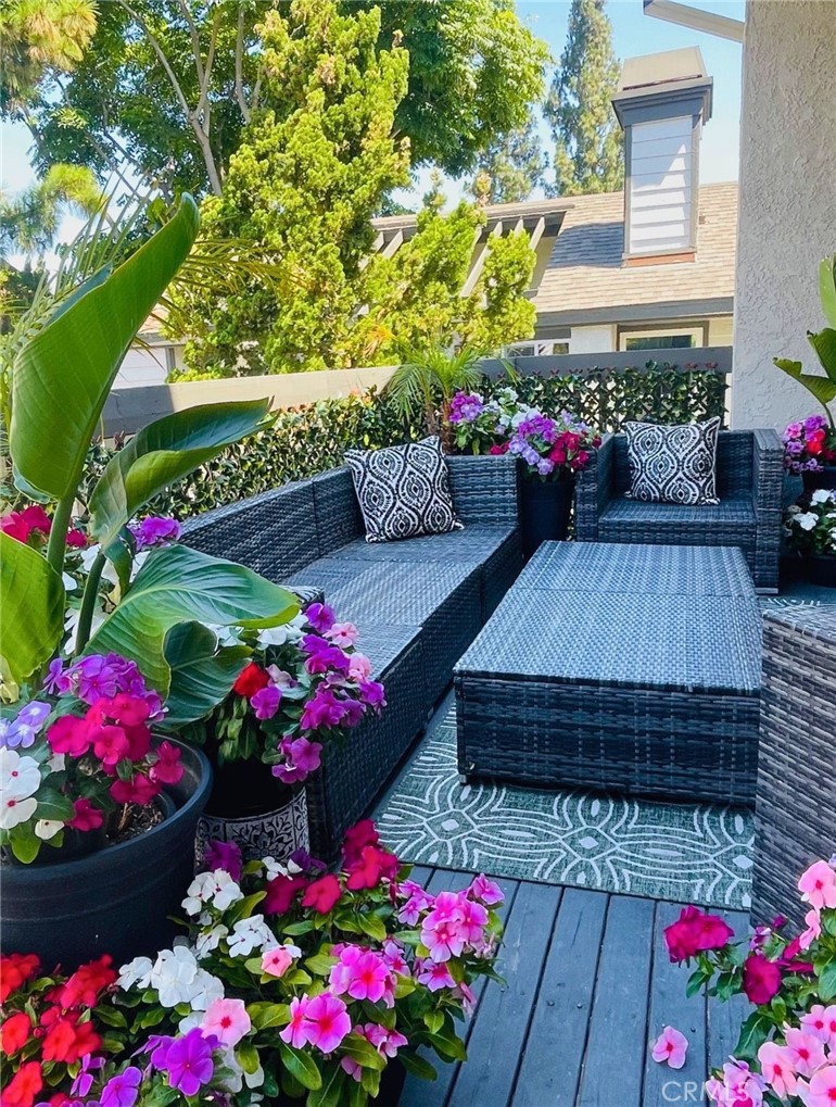 Enjoy the expansive deck, perfect for entertaining. - 2510 W MacArthur Boulevard B, Santa Ana CA 92704 - photo 1