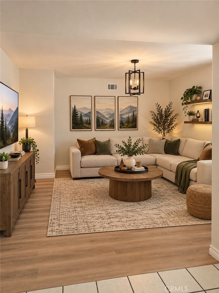 Living Room - Virtually staged - 2530 S Rene, Santa Ana CA 92704 - photo 19