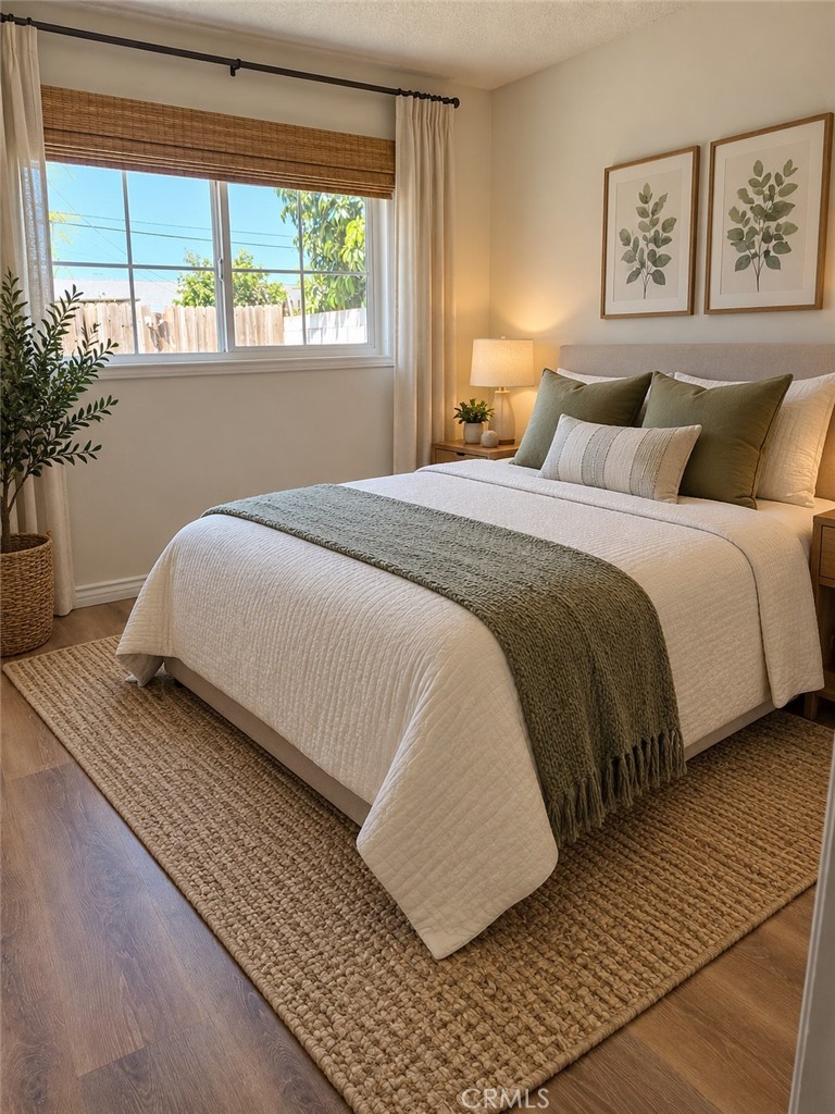 Bedroom 2- Virtually staged - 2530 S Rene, Santa Ana CA 92704 - photo 23