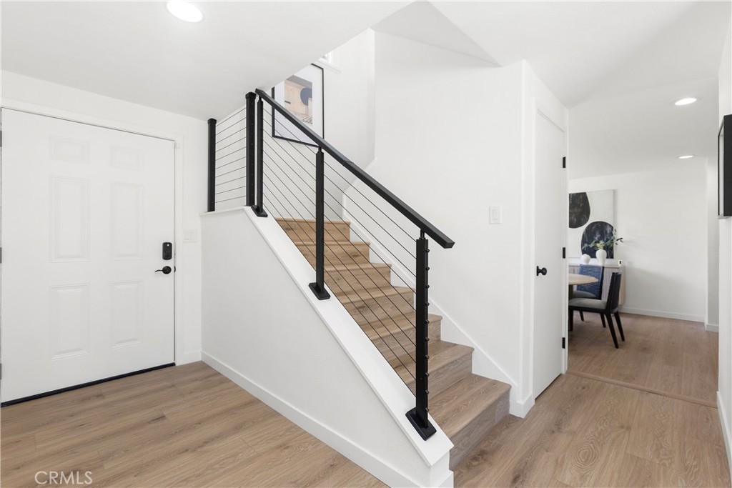 Modern handrail - 3709 S Olive Street, Santa Ana CA 92707 - photo 30